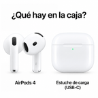 Audífonos Inalámbricos Tipo Capsula 4ª Generación (Calidad AAA con ANC)