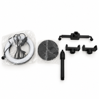 ✨ Aro de Luz LED con Soporte para 2 Celulares