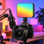 Luz LED RGB MJ-88 Profesional – Ilumina tu contenido como un experto 💡✨