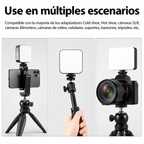 Luz LED Video Light M-88 Recargable – Iluminación Profesional para tus Contenidos 💡✨