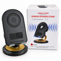 📱 Soporte para Celular con Parlante por Inducción | Sensor Speaker Stand
