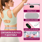 Cinturón Térmico y Masajeador – Alivio Inmediato para Cólicos y Dolor Lumbar